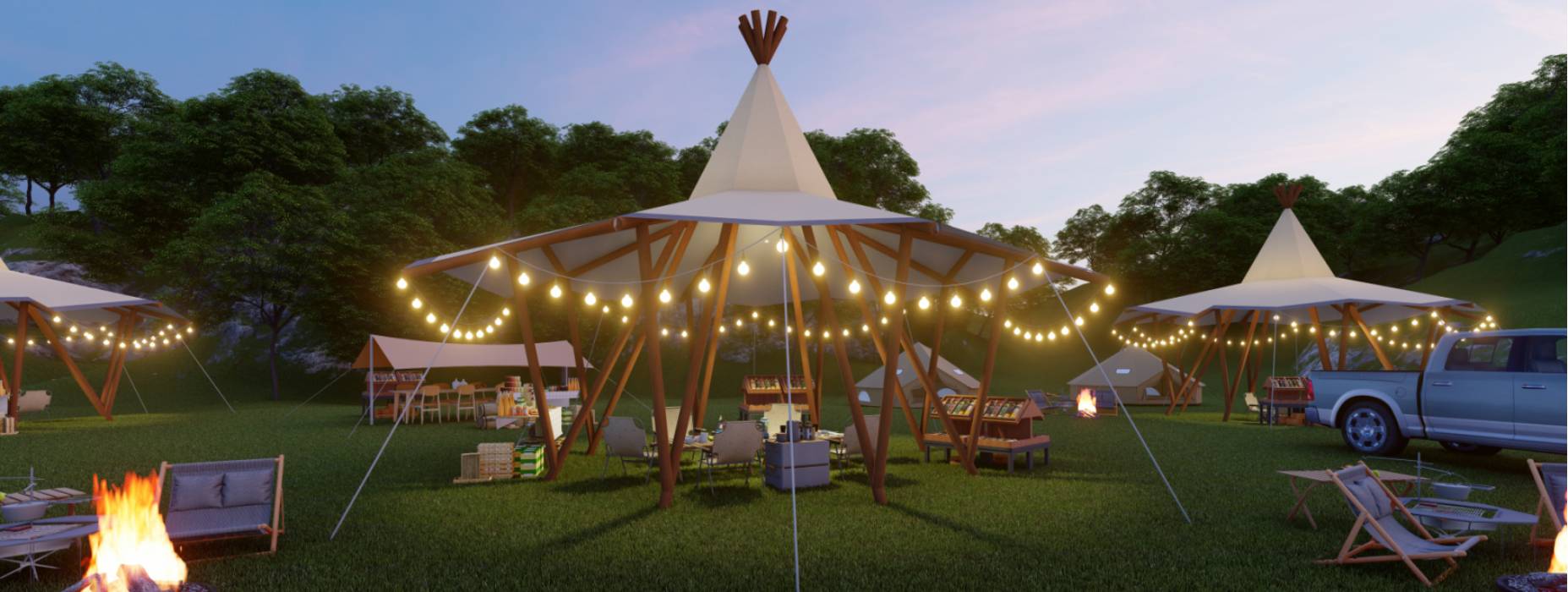 瓦房店市露营帐篷酒店厂家